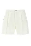 Ermanno Scervino Denim Bermuda Shorts Bermuda And Short In Neutral