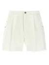 Ermanno Scervino Denim Bermuda Shorts Bermuda And Short In Neutral