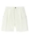 Ermanno Scervino Denim Bermuda Shorts Bermuda And Short In Neutral