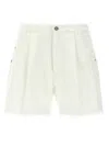 Ermanno Scervino Denim Bermuda Shorts Bermuda And Short In White