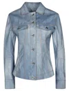 ERMANNO SCERVINO DENIM BUTTONED SHIRT