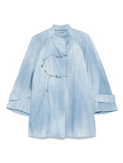 Ermanno Scervino Denim Coat