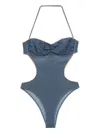 Ermanno Scervino Denim Cut-out Swimsuit