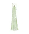 Ermanno Scervino Jacquard Maxi Dress In White
