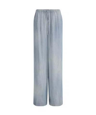 ERMANNO SCERVINO ERMANNO SCERVINO ELASTIC WAIST TWILL TROUSERS