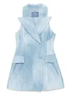 Ermanno Scervino Minikleid Mit Denim-print