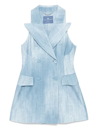 Ermanno Scervino Minikleid Mit Denim-print