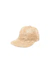 Ermanno Scervino Dome Baseball Cap In Nude