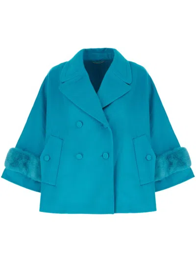ERMANNO SCERVINO DOUBLE-BREASTED COAT