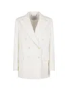 Ermanno Scervino Double-breasted Jacket In Pattern