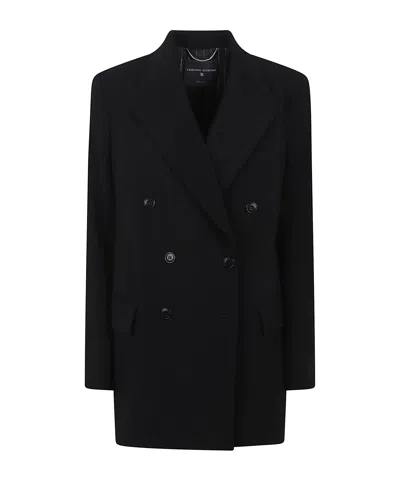 Ermanno Scervino Long-sleeved Suit Jacket In Black
