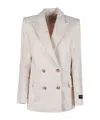 Ermanno Scervino Double-breasted Suit Jacket In Multi