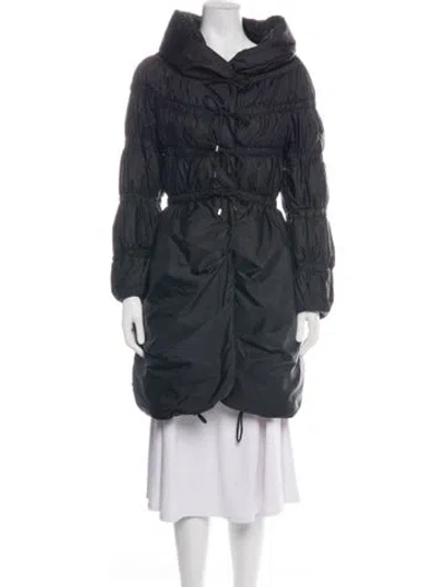 Pre-owned Ermanno Scervino Down Coat In Blue
