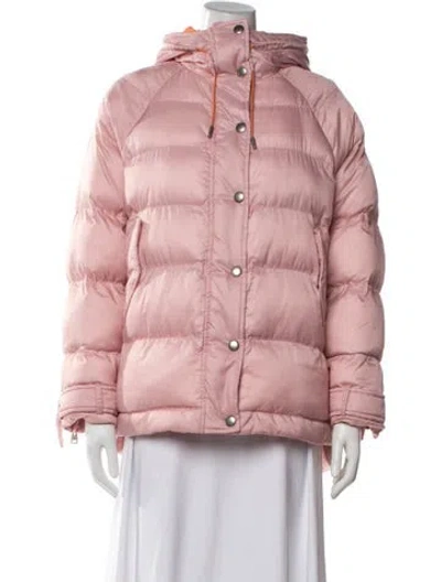 Pre-owned Ermanno Scervino Down Jacket In Pink