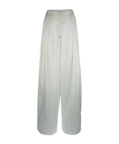 Ermanno Scervino Drawstring Casual Pants In Gray