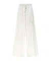 Ermanno Scervino Drawstring Casual Pants In White