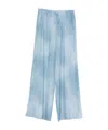 Ermanno Scervino Drawstring Trousers In Blue