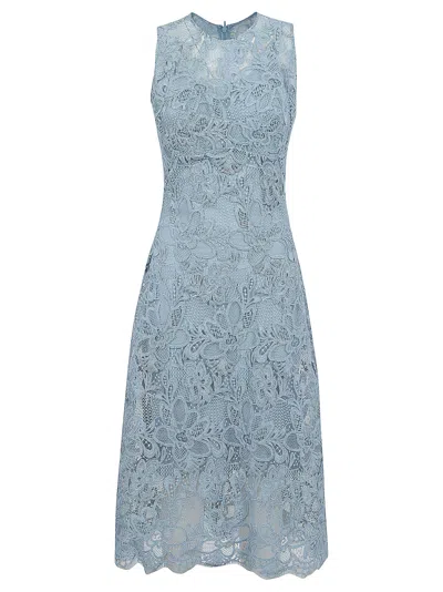 Ermanno Scervino Dress In Blue