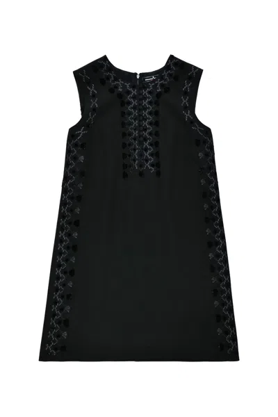 Ermanno Scervino Dress In Black