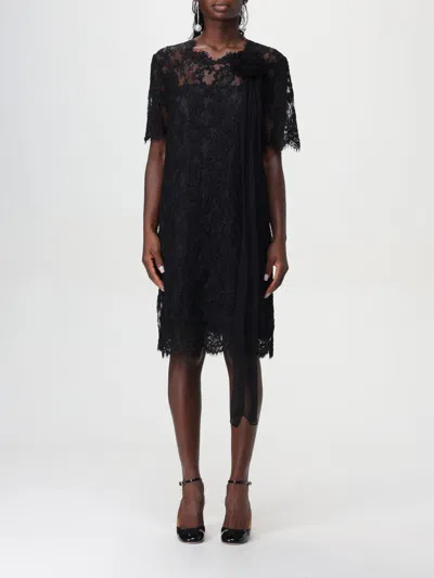 ERMANNO SCERVINO DRESS ERMANNO SCERVINO WOMAN COLOR BLACK,F89720002