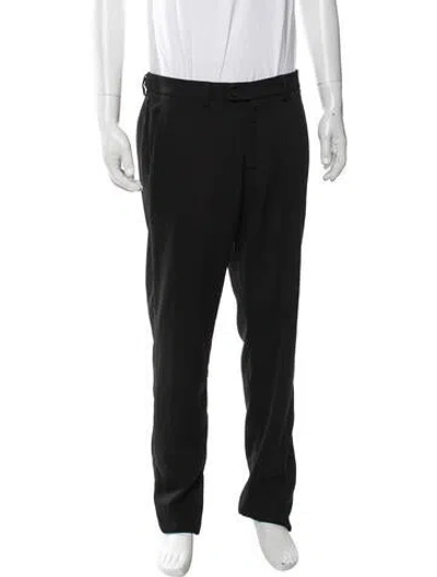 Pre-owned Ermanno Scervino Dress Pants In Black