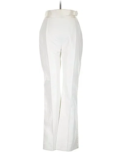 Pre-owned Ermanno Scervino Dress Pants In White