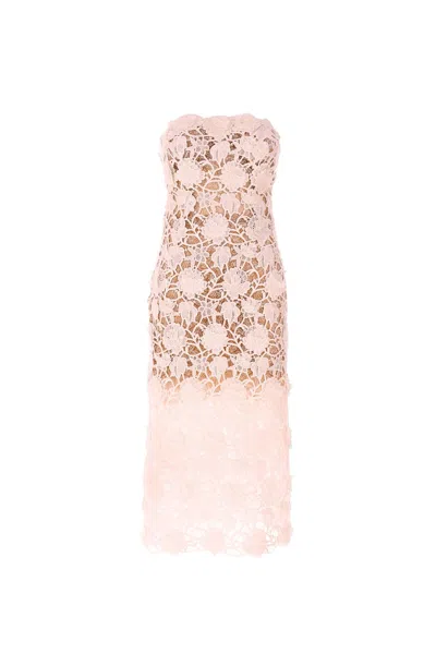 Ermanno Scervino Dress In Pink