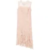 Ermanno Scervino Floral-lace Midi Dress In Pink