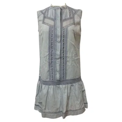 Pre-owned Ermanno Scervino Dress Size 40 In Gray