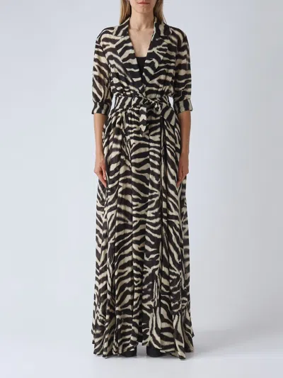 Ermanno Scervino Dress Woman In Black