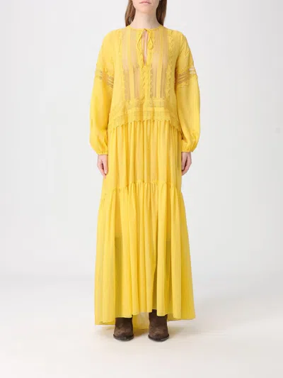 Ermanno Scervino Dress Woman  In Yellow