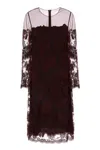Ermanno Scervino Dresses Brown In Marrone
