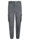 ERMANNO SCERVINO DYED RIB CARGO PANTS