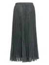 Ermanno Scervino Longuette Skirt With Pleated Design And Elastic Waistband