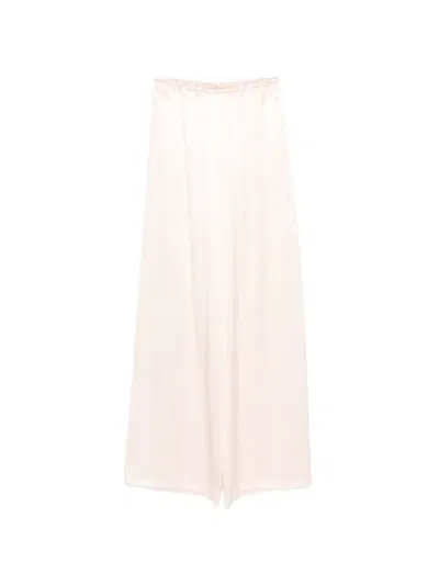 Ermanno Scervino Elasticated-waistband Trousers In Pink