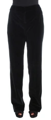 Ermanno Scervino Women  Velvet Cotton Straight Legs Pants