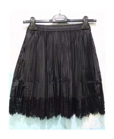 Ermanno Scervino Emblem Skirt In Black