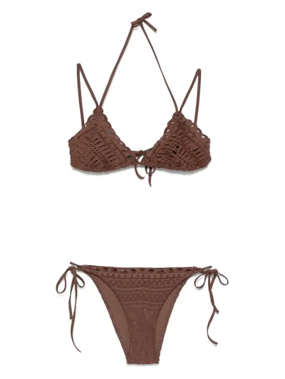 Ermanno Scervino Embroidered Bikini