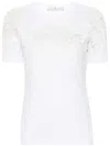 Ermanno Scervino Embroidered Jersey T-shirt