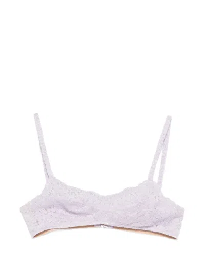 Ermanno Scervino Embroidered Cropped Top In Multi