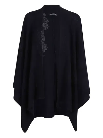 ERMANNO SCERVINO EMBROIDERED LACE CARDIGAN