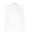 Ermanno Scervino Embroidered Long-sleeved Shirt In White