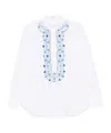 Ermanno Scervino Embroidered-motif Shirt In White