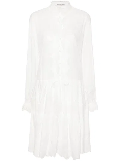 ERMANNO SCERVINO ERMANNO SCERVINO EMBROIDERED SHIRT DRESS