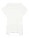 Ermanno Scervino Embroidered Silk Short Dress In White