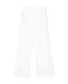 Ermanno Scervino Embroidered Straight-leg Trousers In White