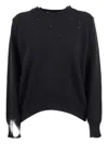 Ermanno Scervino Embroidery-appliqué Top In Black
