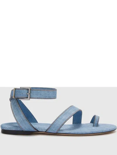 Ermanno Scervino Emy Sandals In Blue