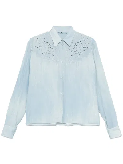 Ermanno Scervino Emy Shirt In Blue
