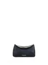 Ermanno Scervino Black Leather Hobo Shoulder Bag